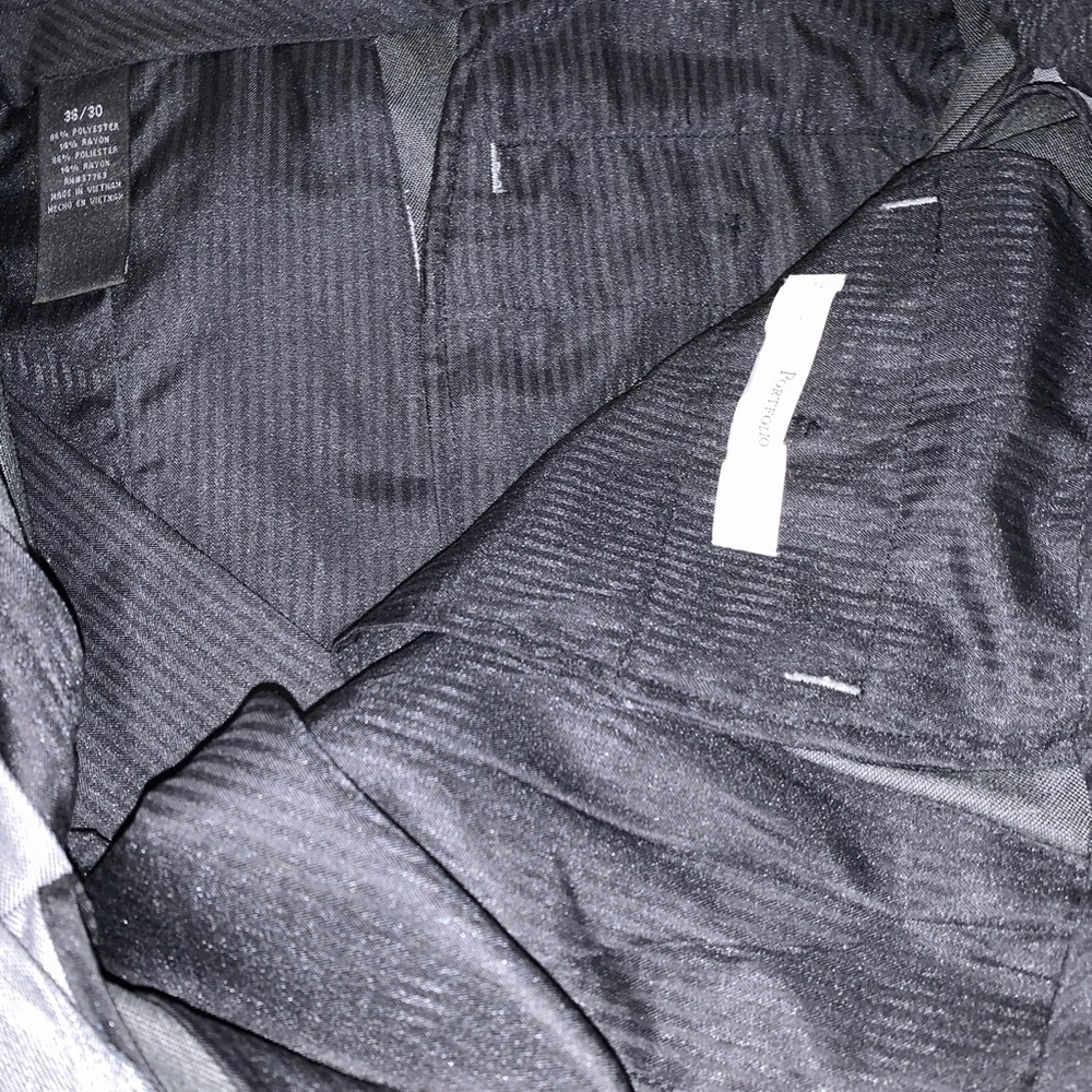 ❤️SOLD❤️NWT Perry Ellis 36X30 Gray Portfolio Dress - Picture 12 of 14